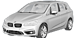 BMW F45 U2585 Fault Code